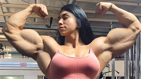 female bodybuilder with huge clit|Female body.